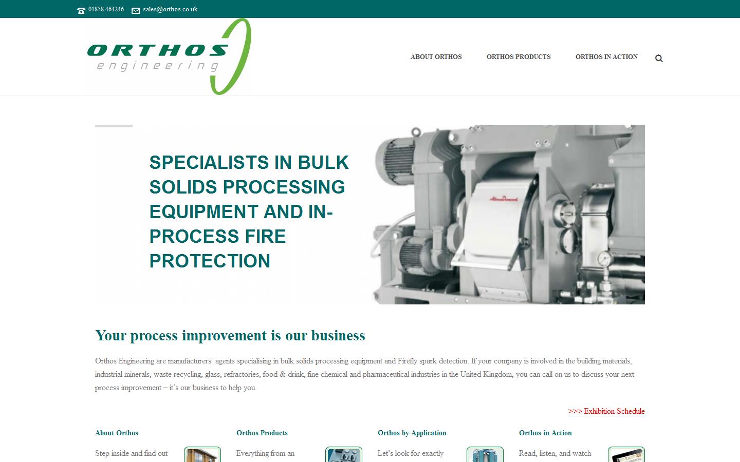 Orthos Engineering Website