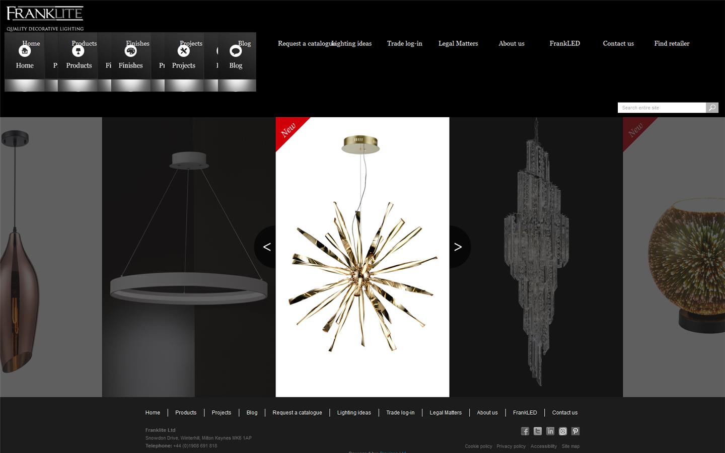 Franklite Website
