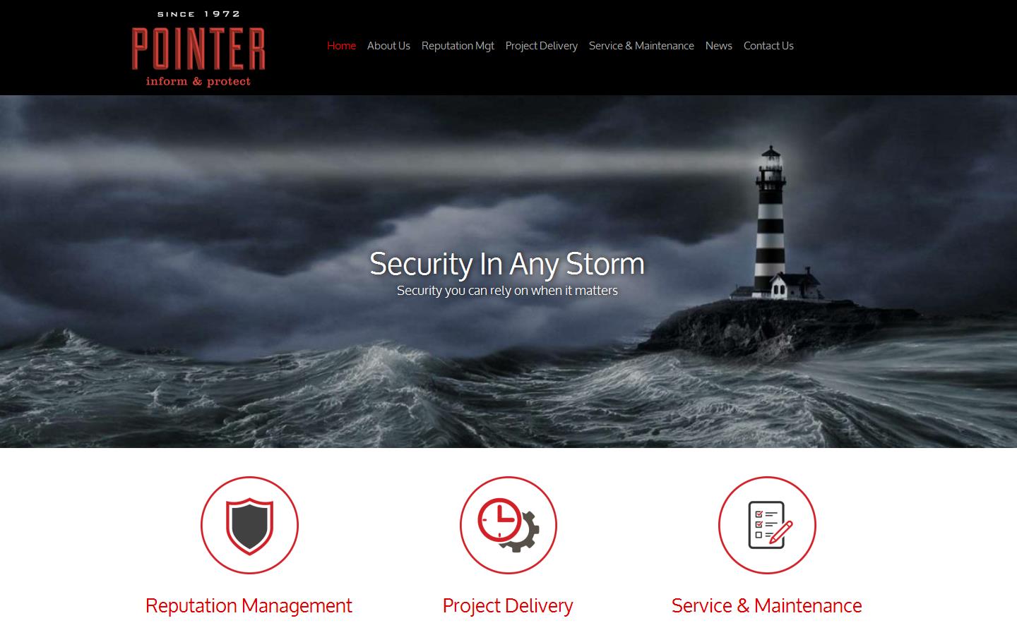Pointer Ltd Website