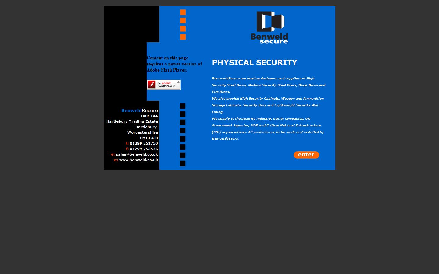 Benweld Secure Website