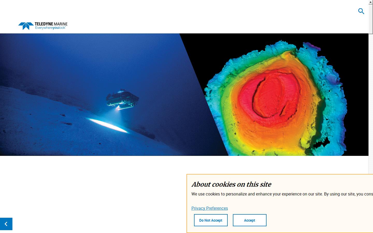 Teledyne Bowtech Website