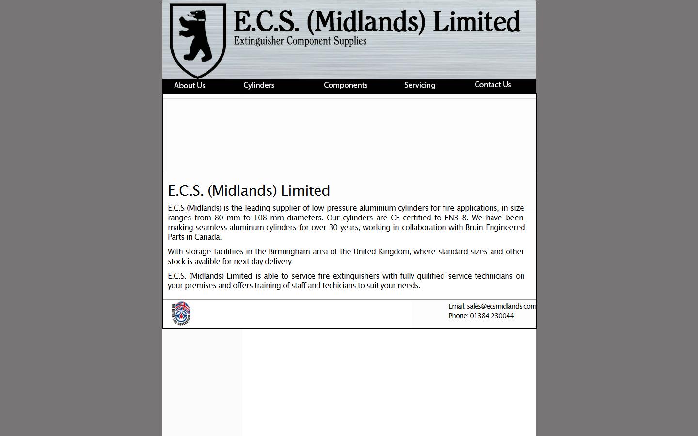 E C S Midlands Ltd Website