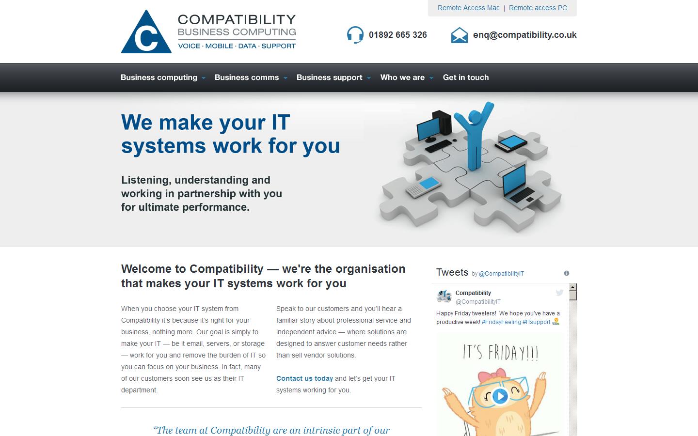 Compatibility Ltd Website