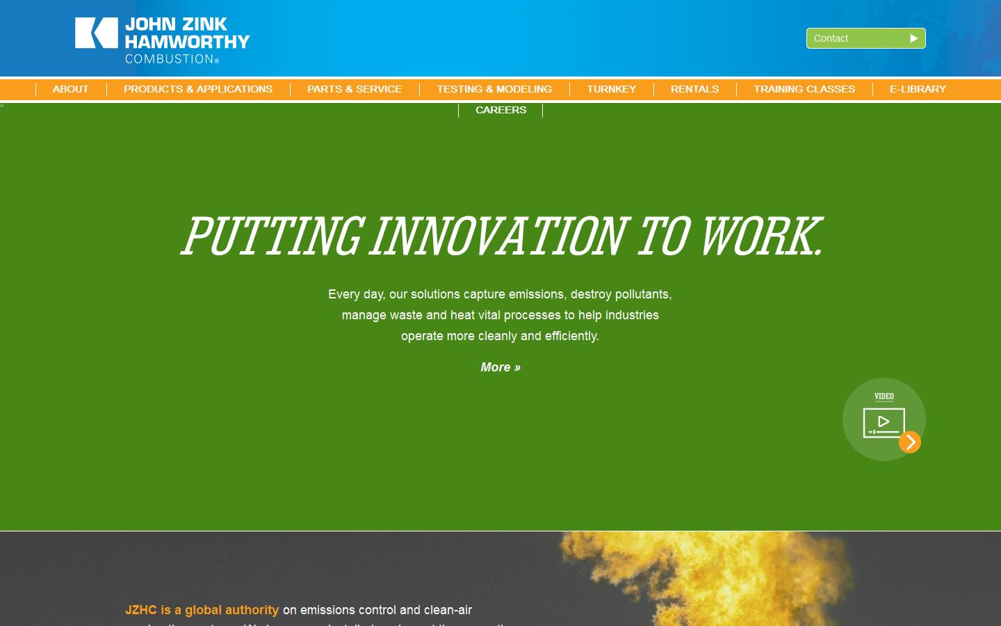 Hamworthy Combustion Engineering Ltd Website