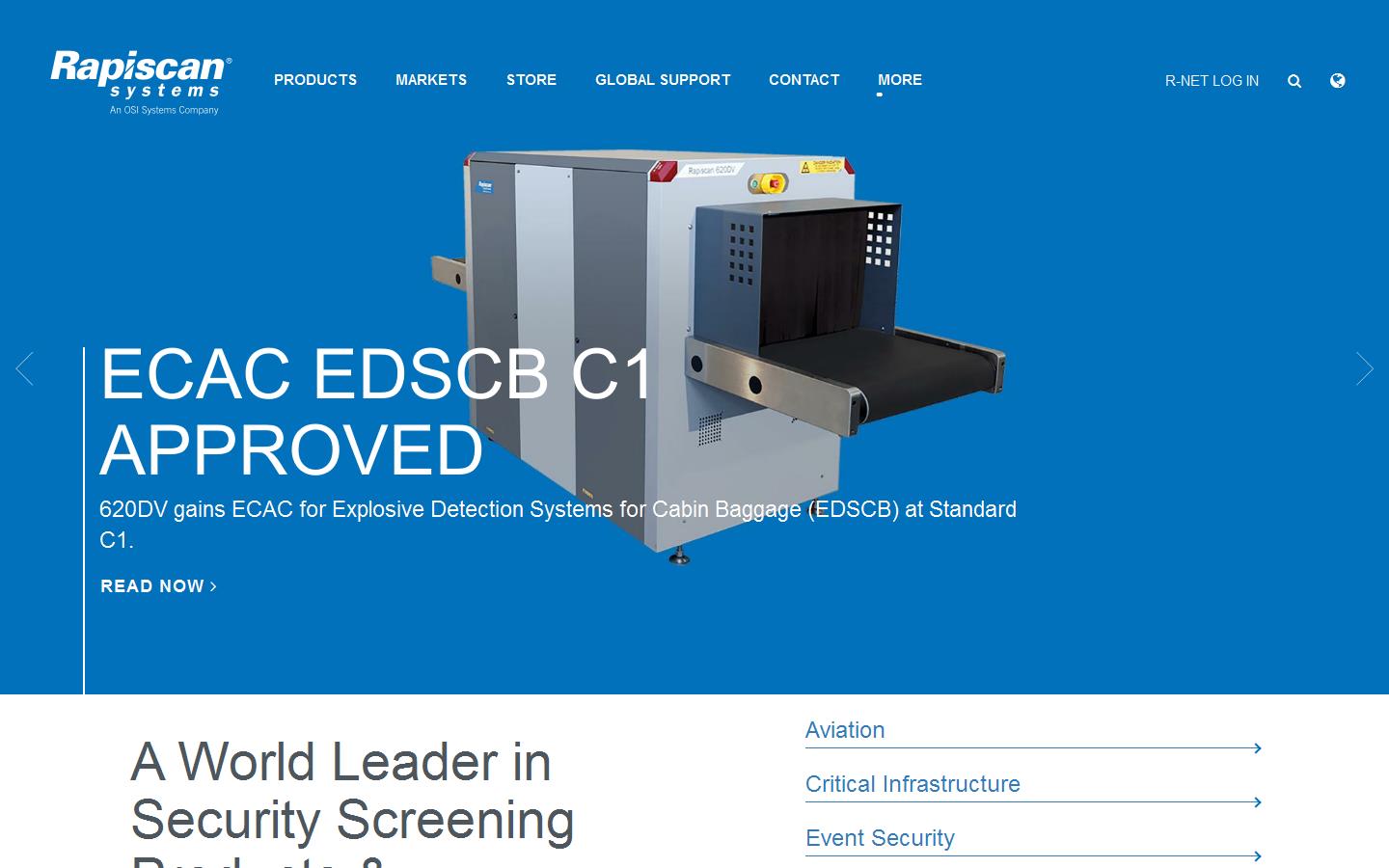 Rapiscan Systems Website