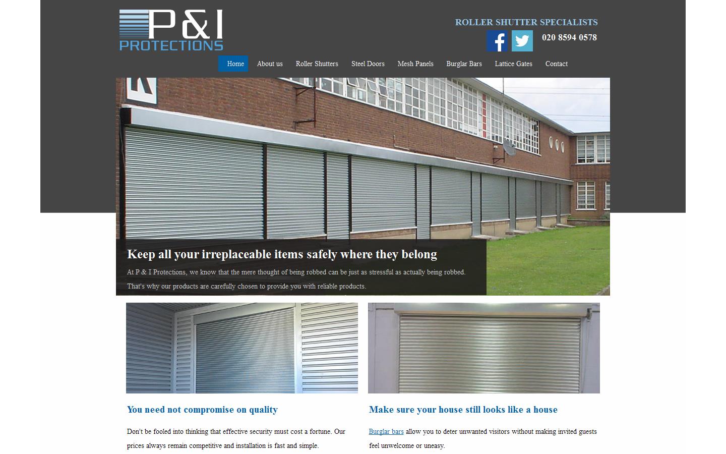 P & I Protections Website