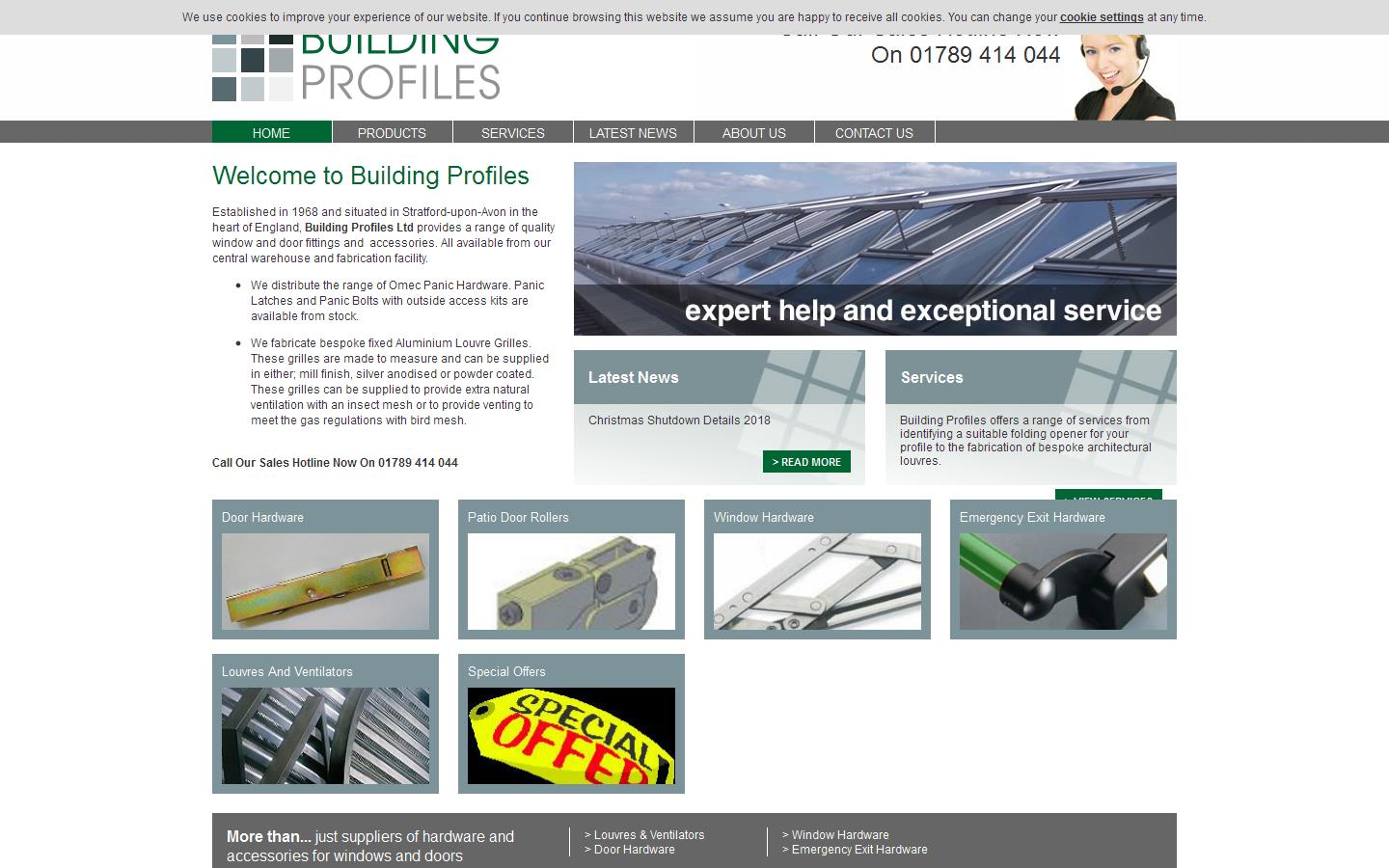 Building Profiles Website