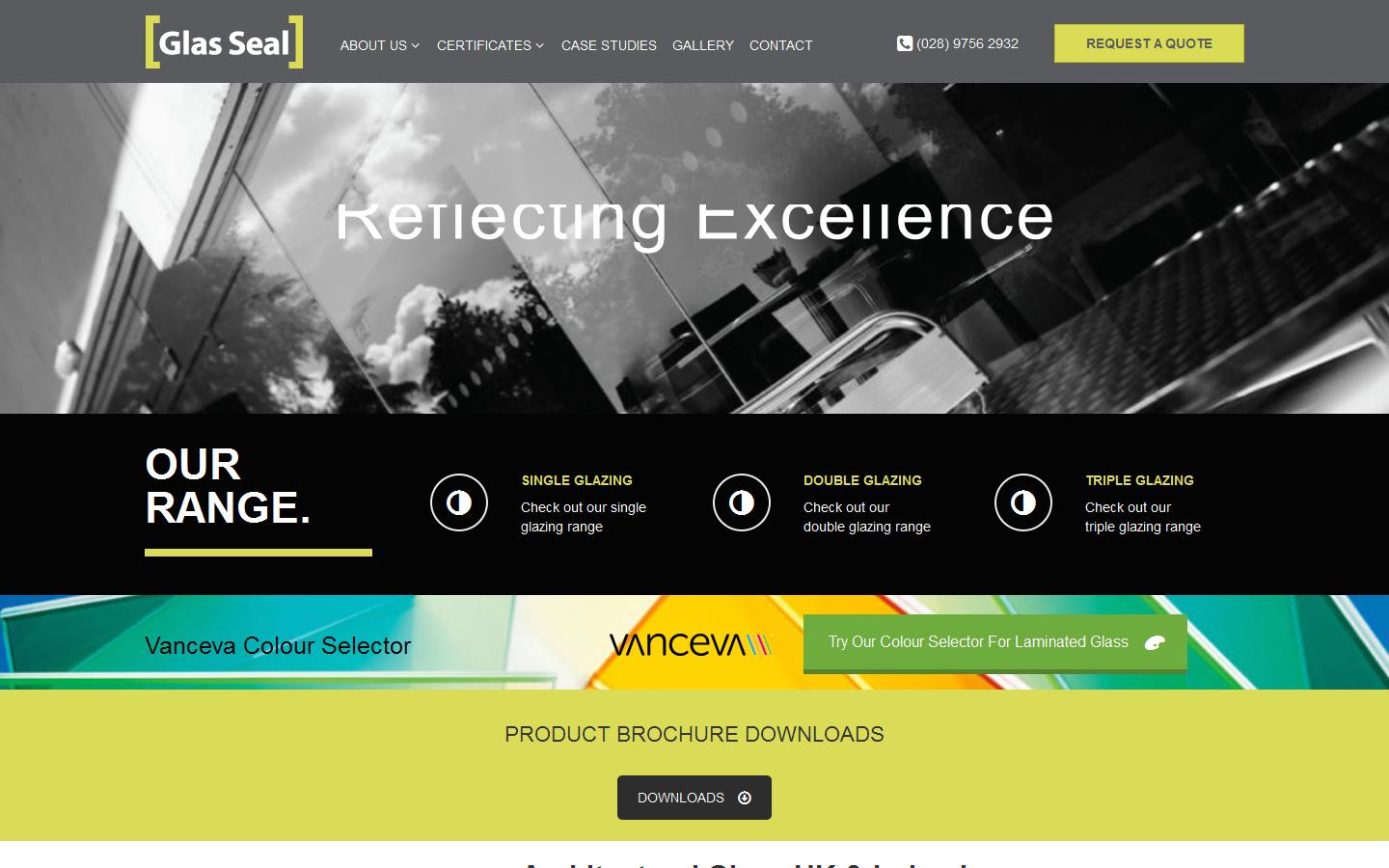 Glas Seal N I Ltd Website