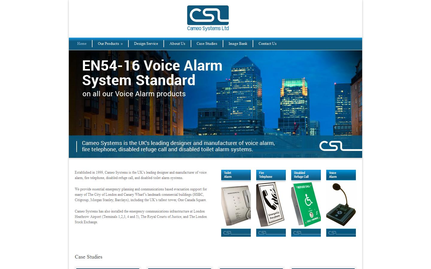 Cameo Systems Ltd Website