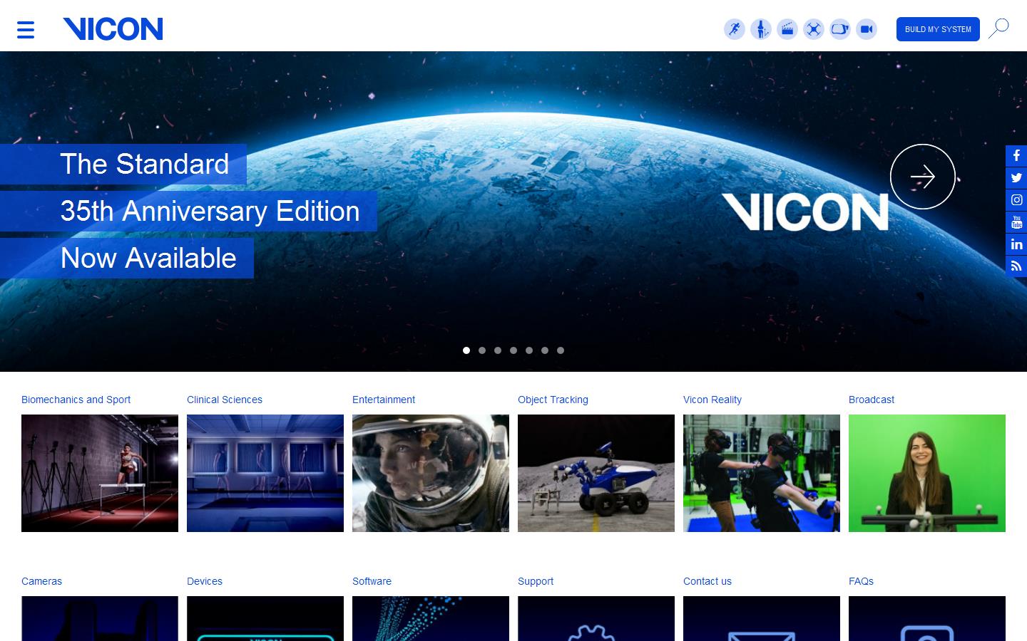 Vicon Website
