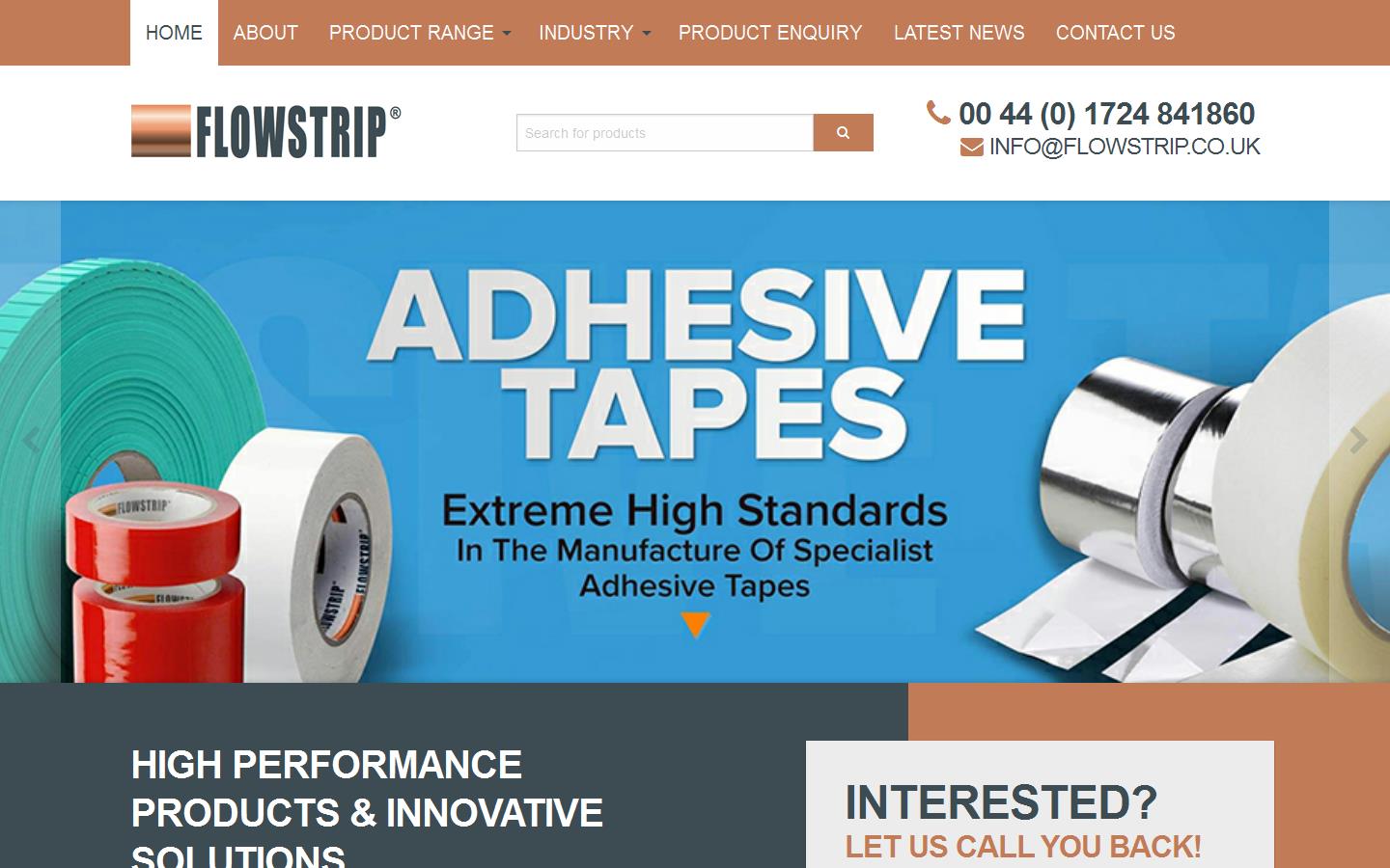 Flowstrip Website