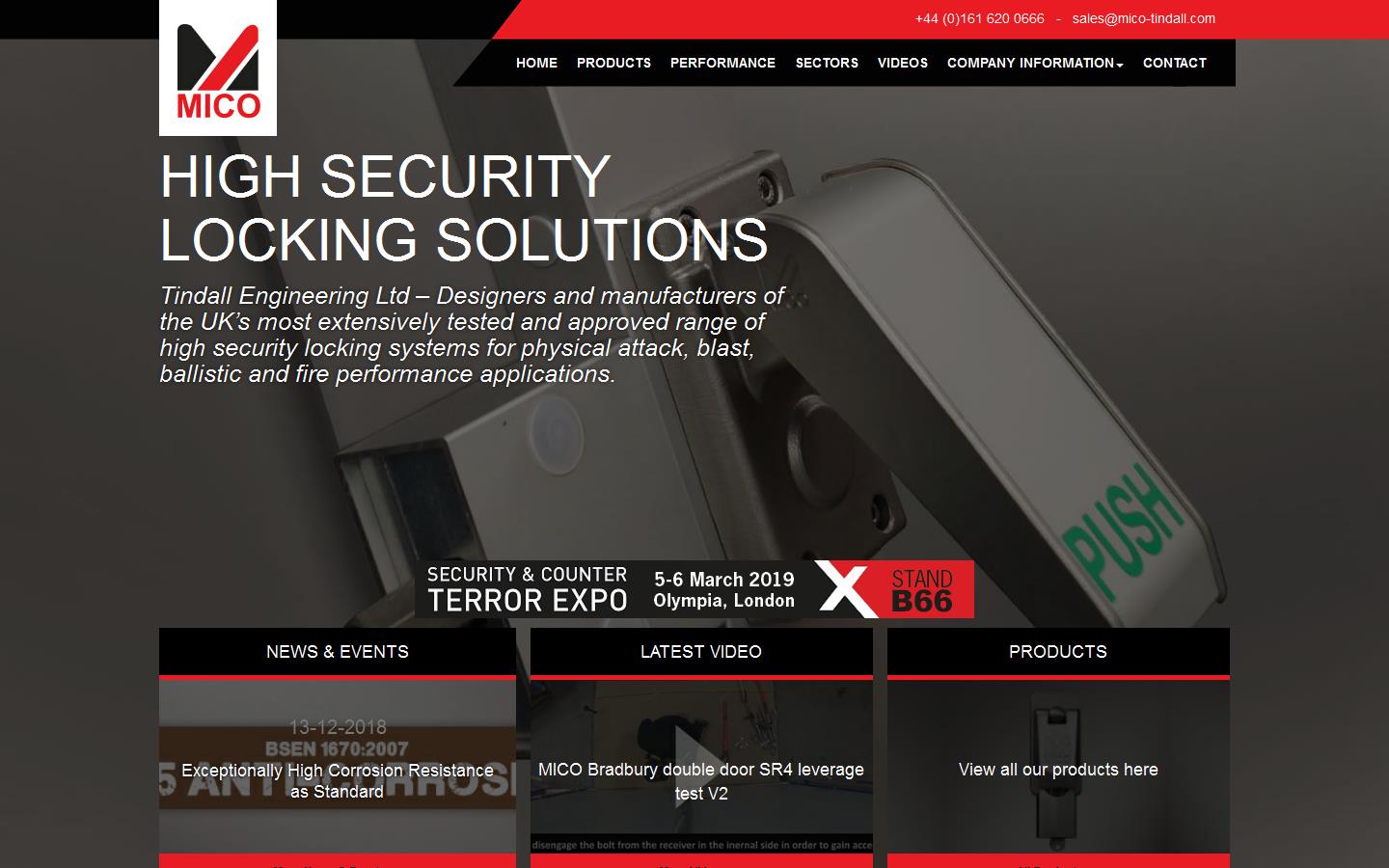 Tindall Engineering Website