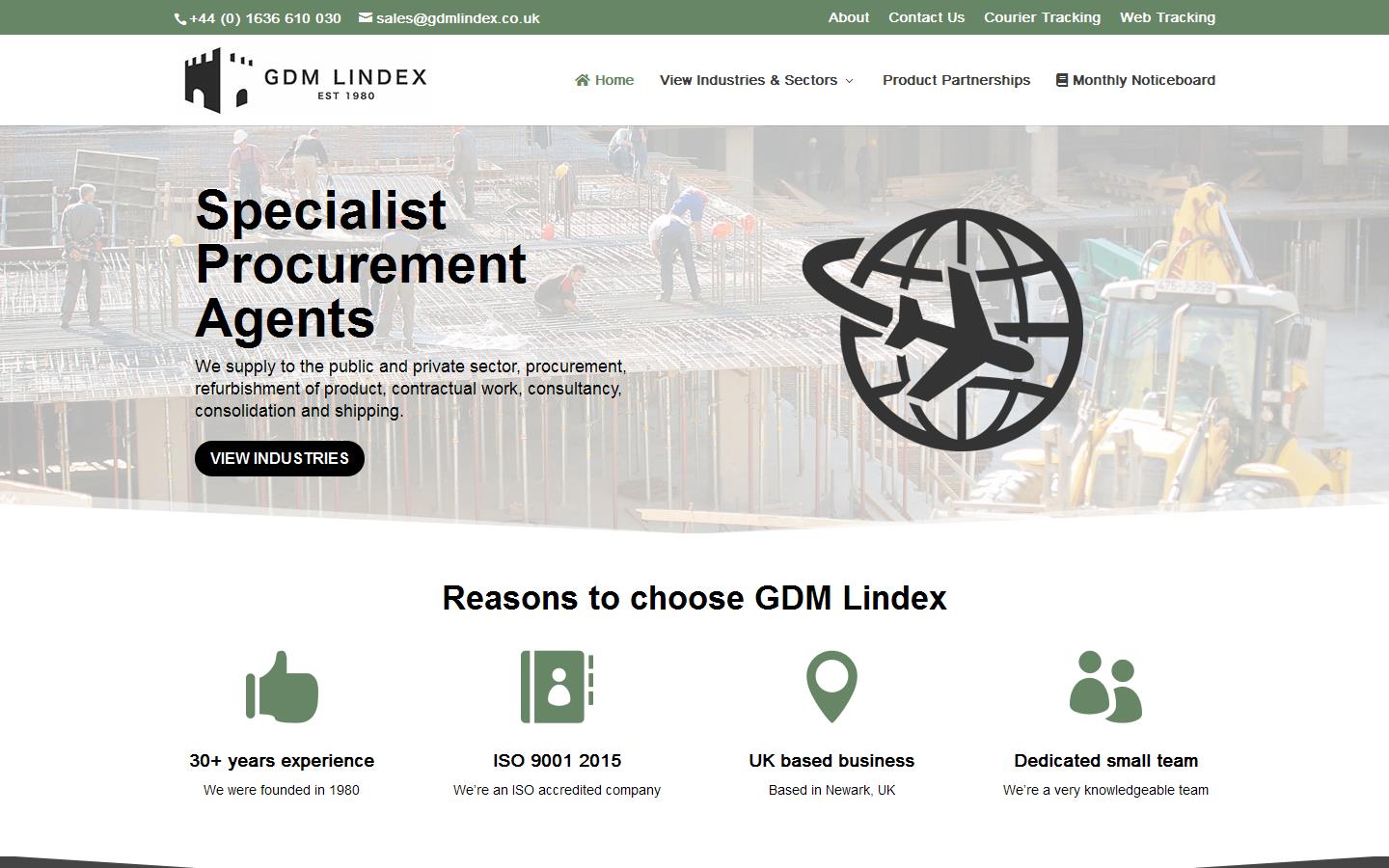 G D M Lindex Ltd Website