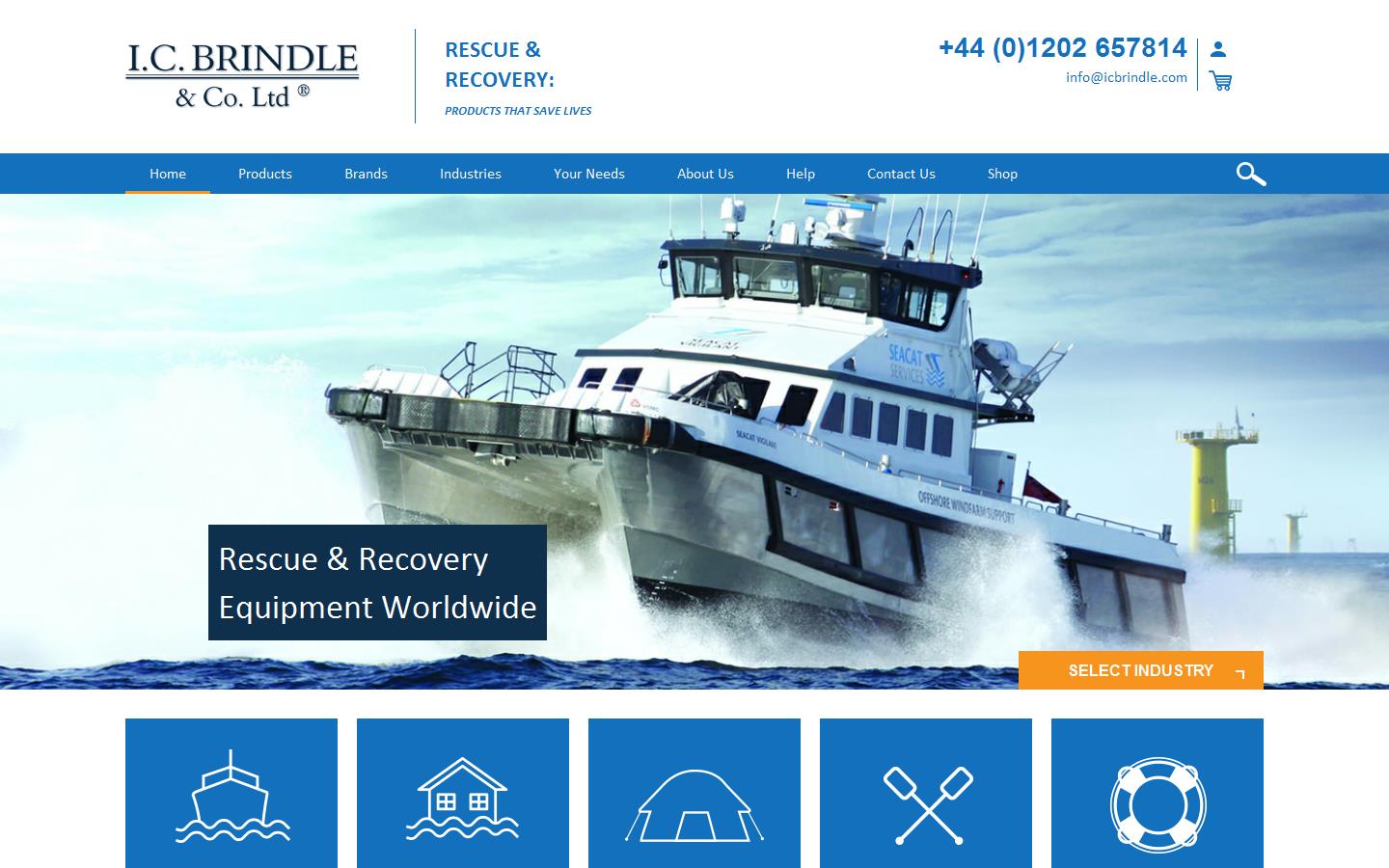 I C Brindle & Co. Ltd Website