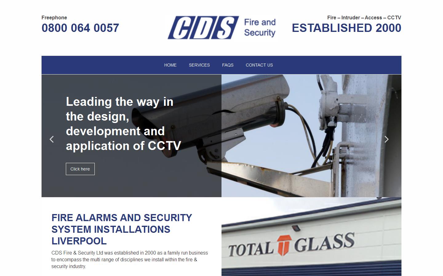 C D S Fire Security Ltd Website