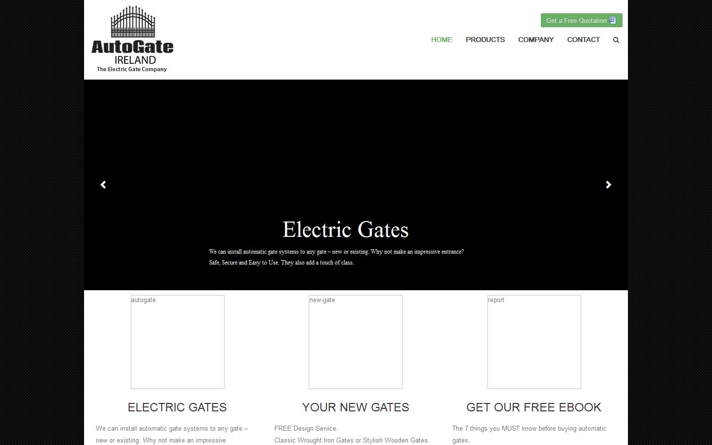 Autogate Ireland Website