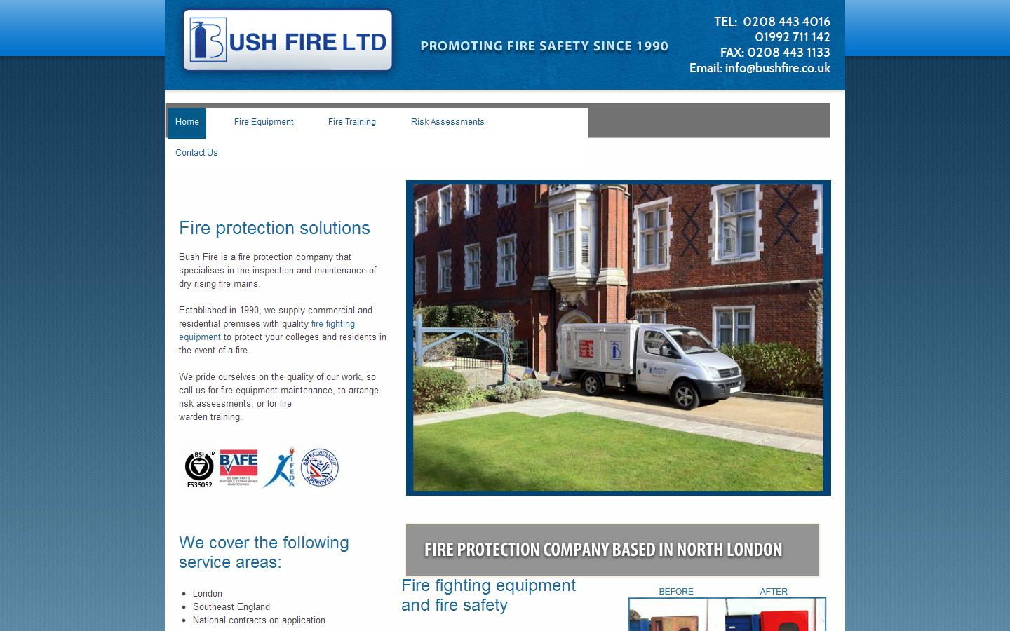 Bush Fire Ltd Website