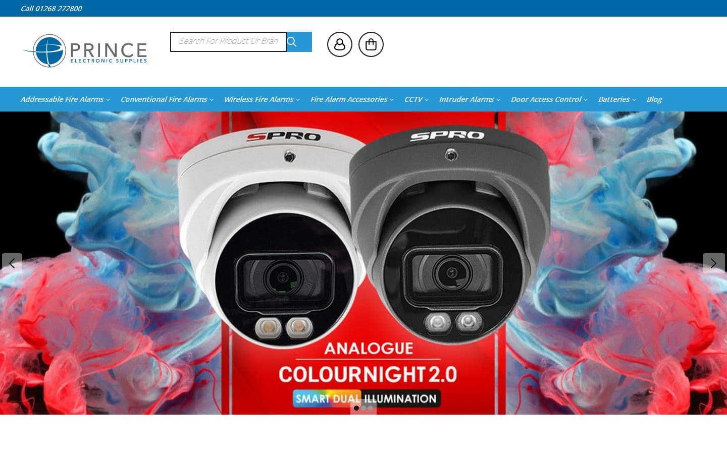 Prince Electronic Supplies Website