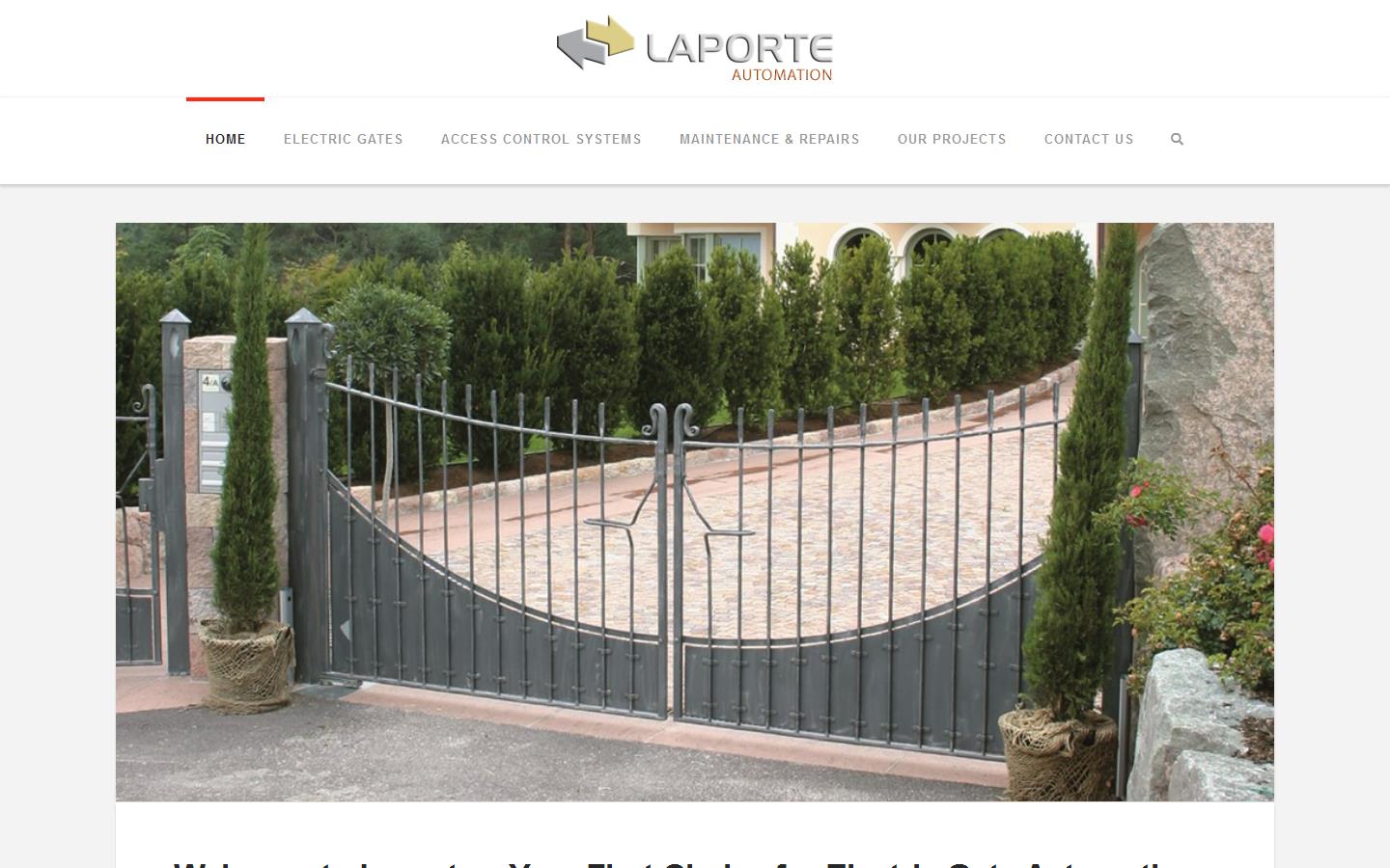 Laporte Automation Ltd Website