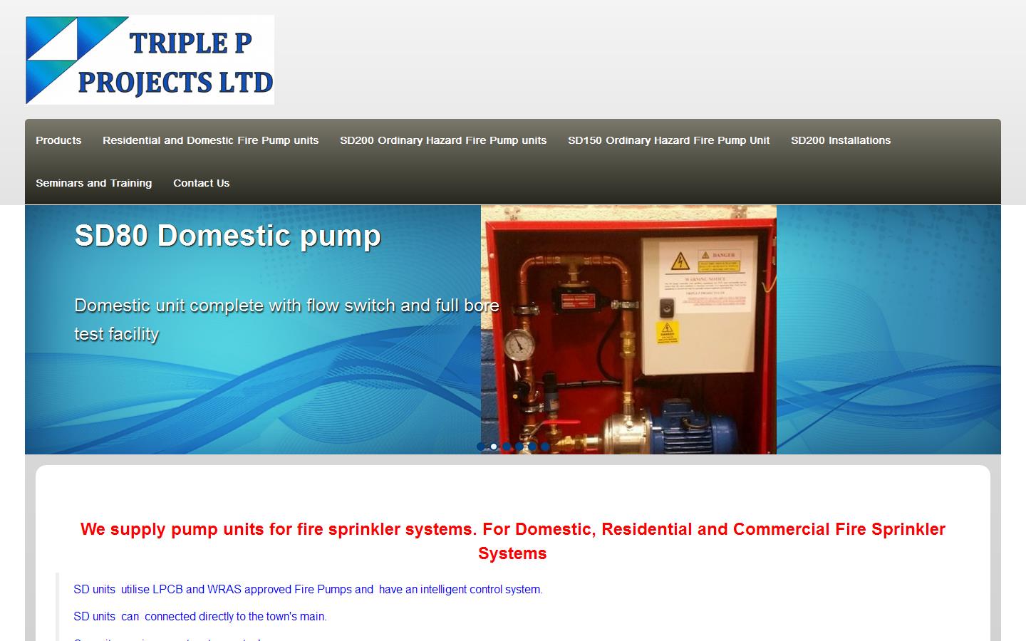 Triple P Projects Ltd Website