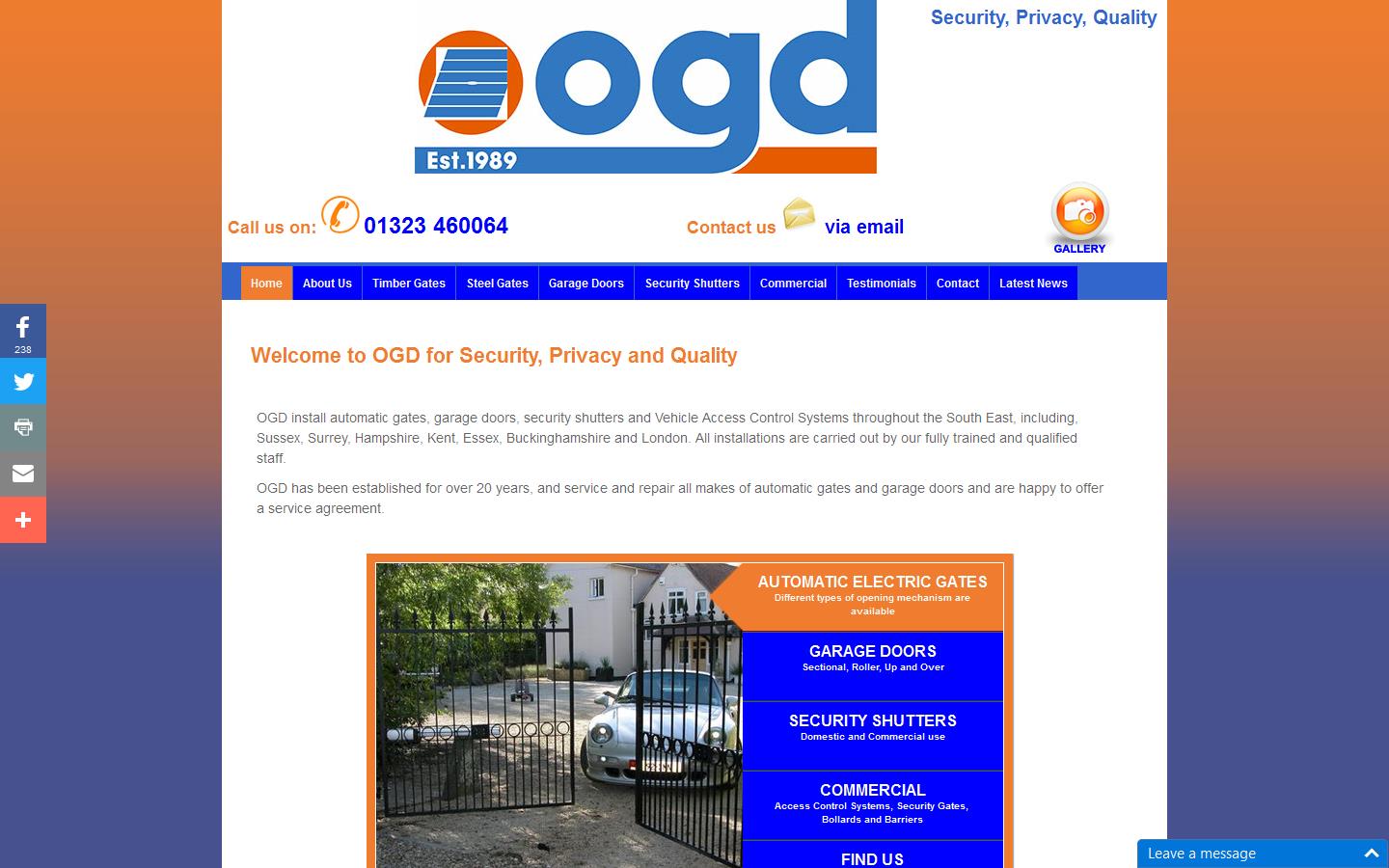 O G D Ltd Website