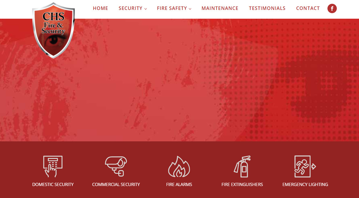 C H S Fire & Security Ltd Website