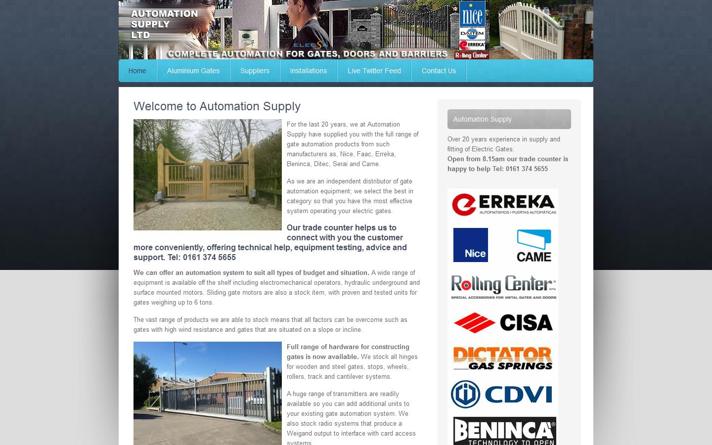 Automation Supply Ltd Website
