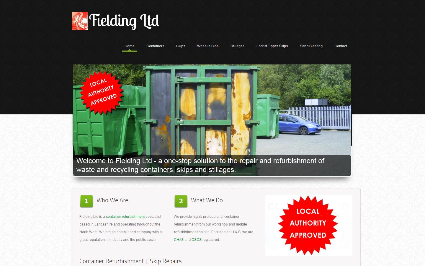 Fielding Ltd Website
