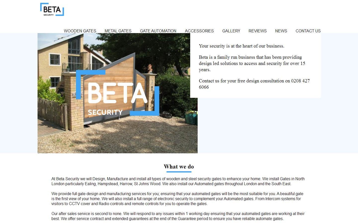 Beta Security Website