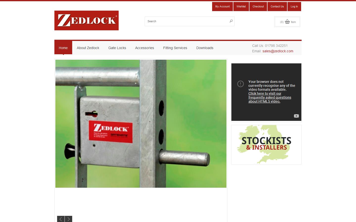 Zedlock Ltd Website