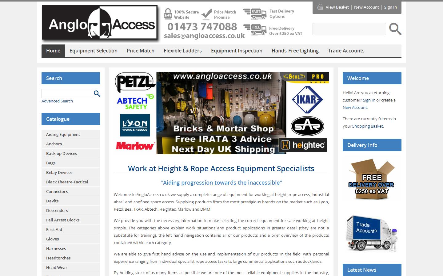Anglo Access Website