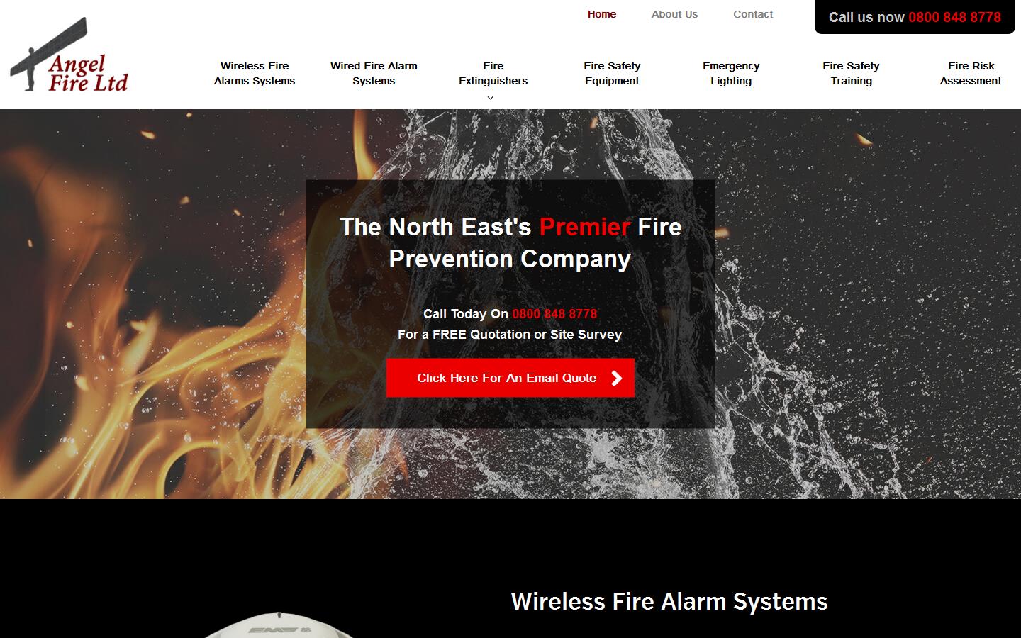 Angel Fire Protection Website