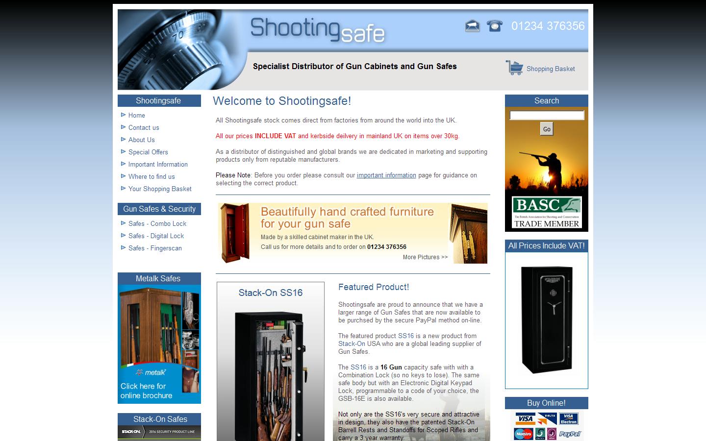 Shootingsafe Website