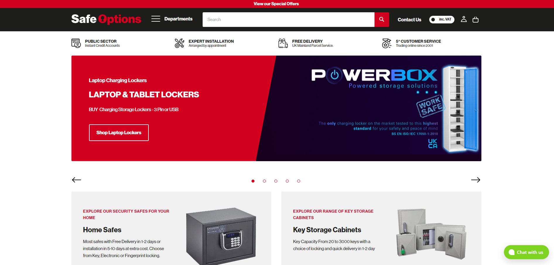 Safe Options Website