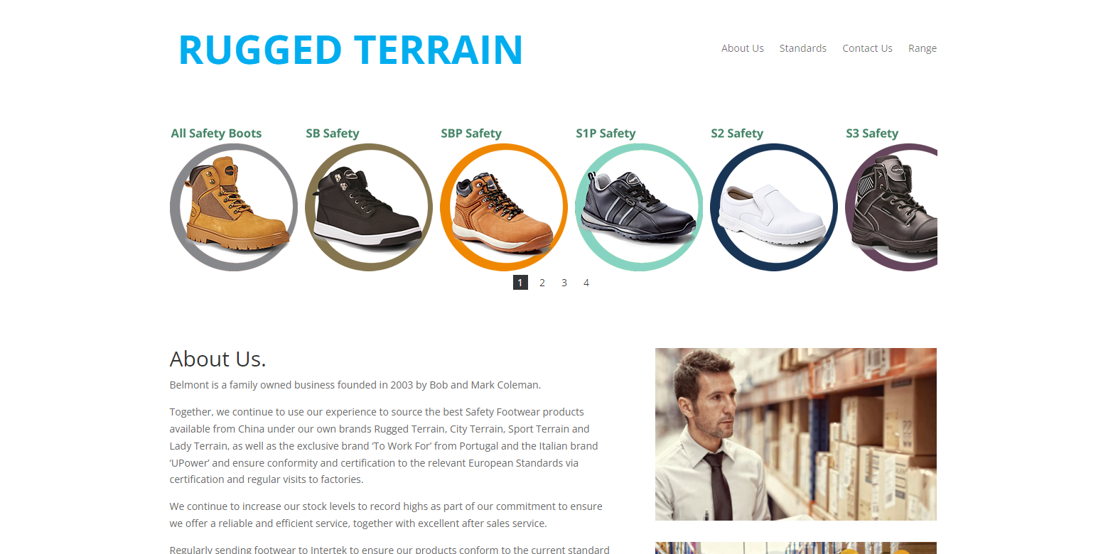 Belmont Safety Ltd Website