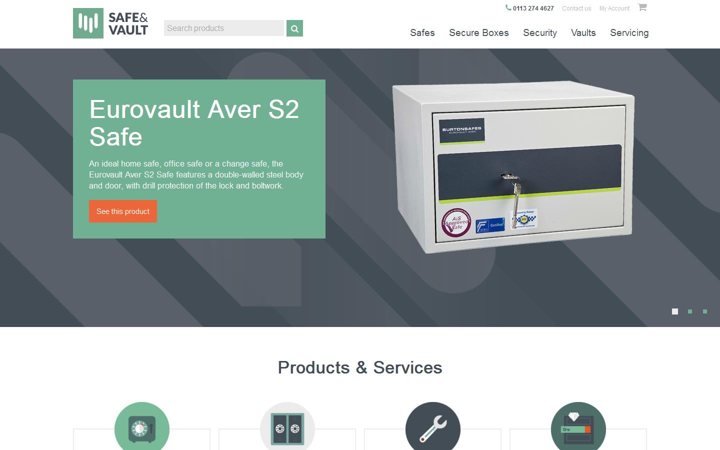 Safe & Vault Company Ltd Website