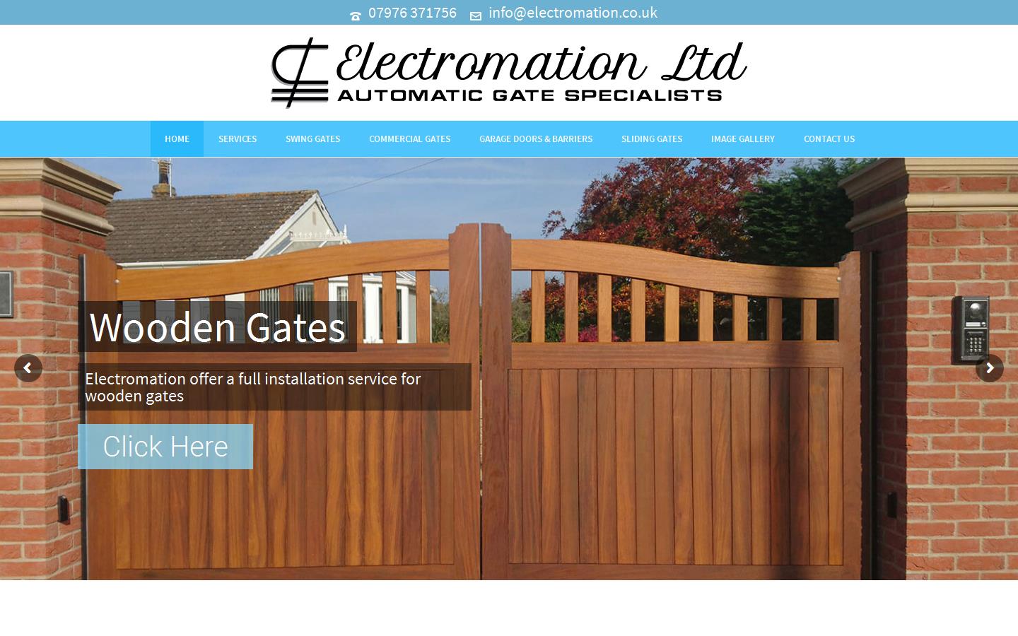 Electromation Ltd Website