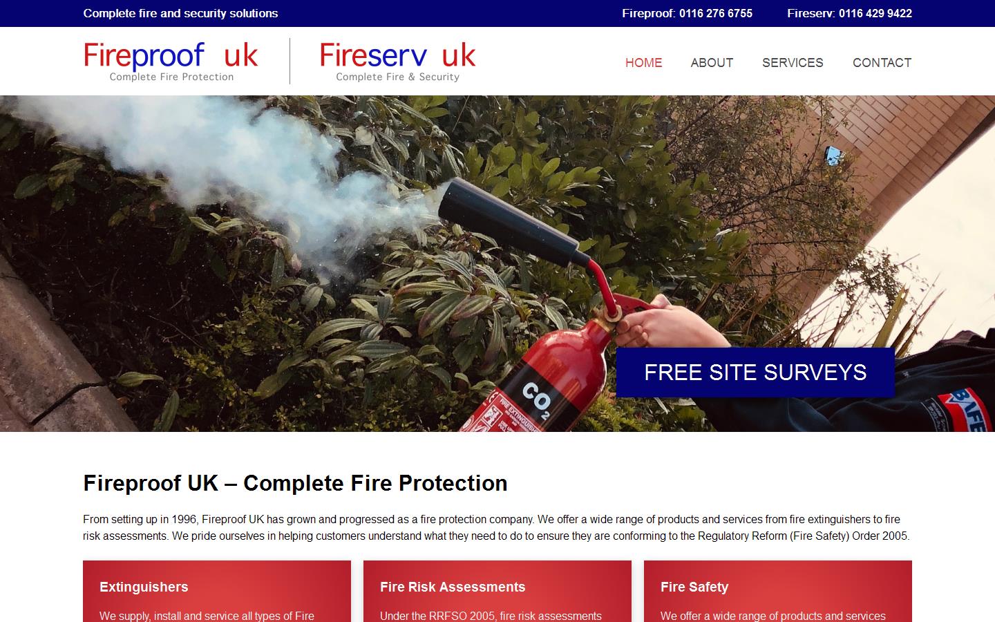 Fireproof UK Website