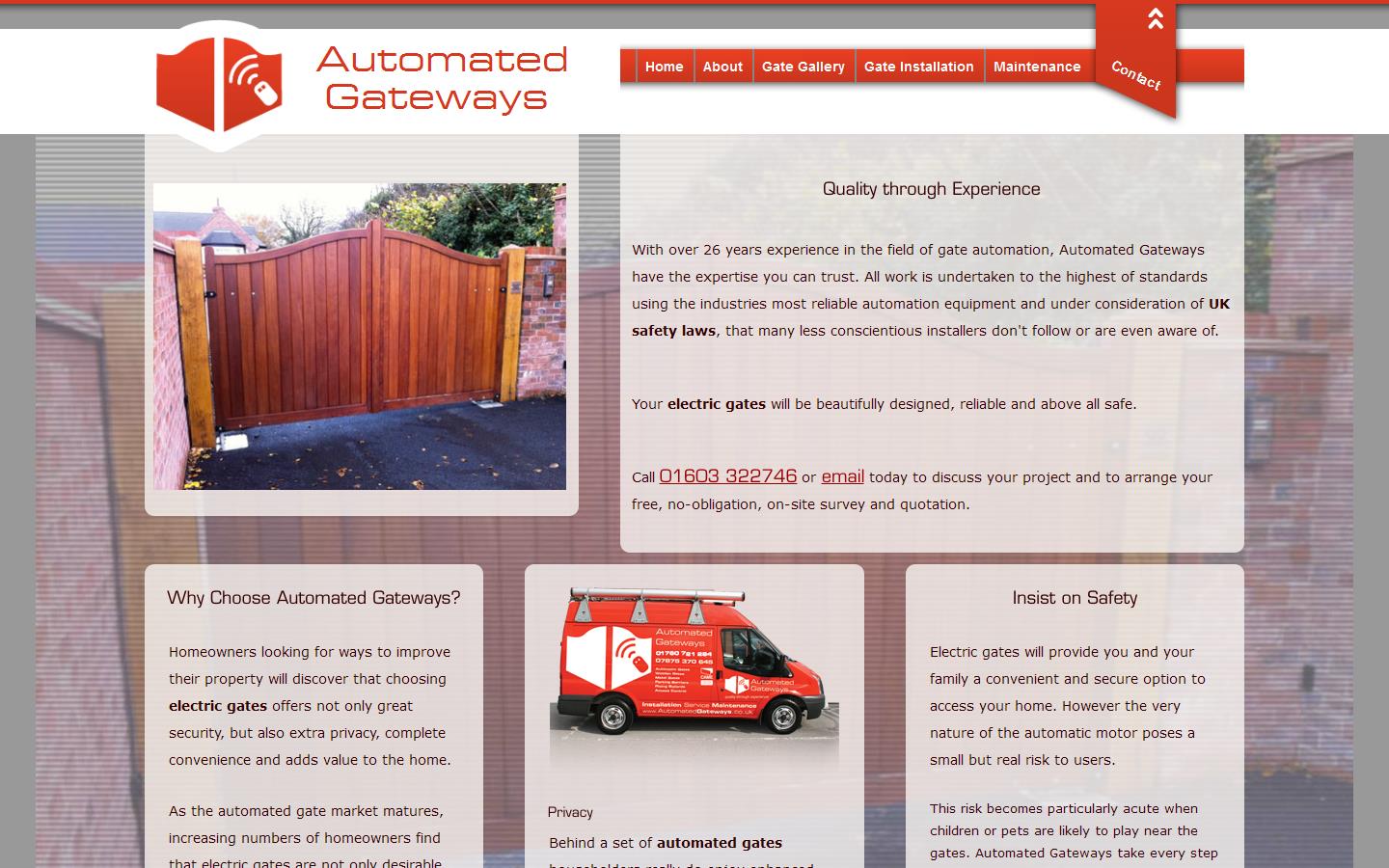 Automated Gateways Website