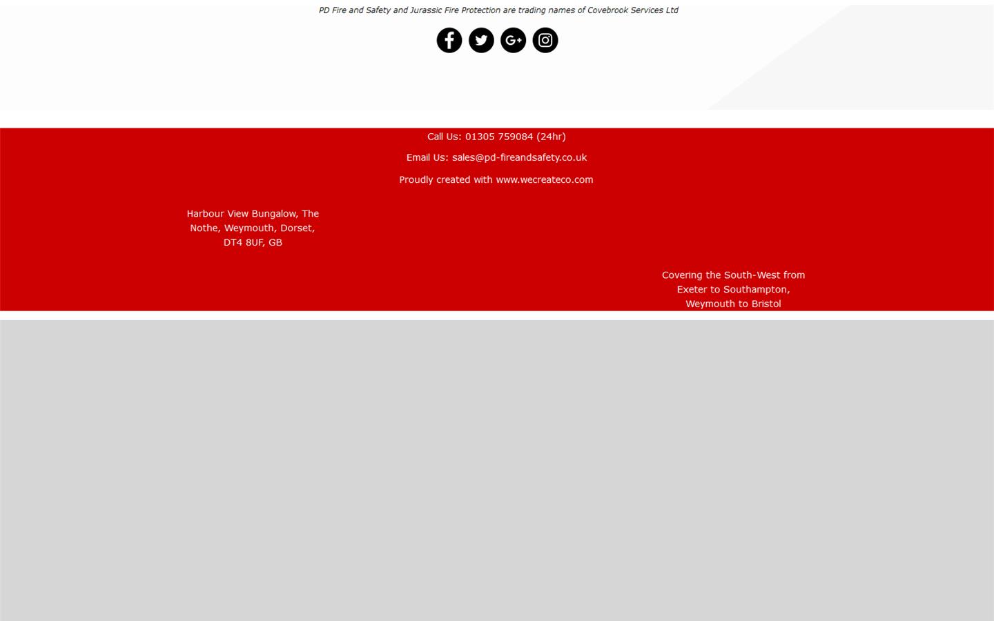 PD Fire & Safety Website