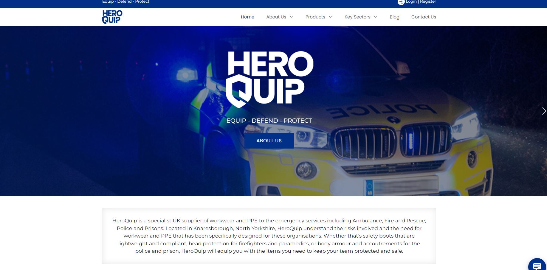 Heroquip Website