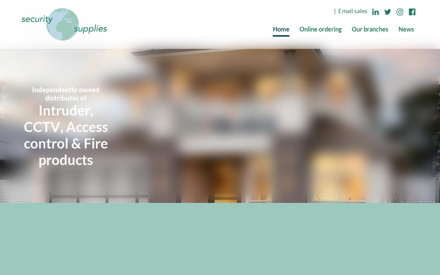Security Supplies Ltd Website