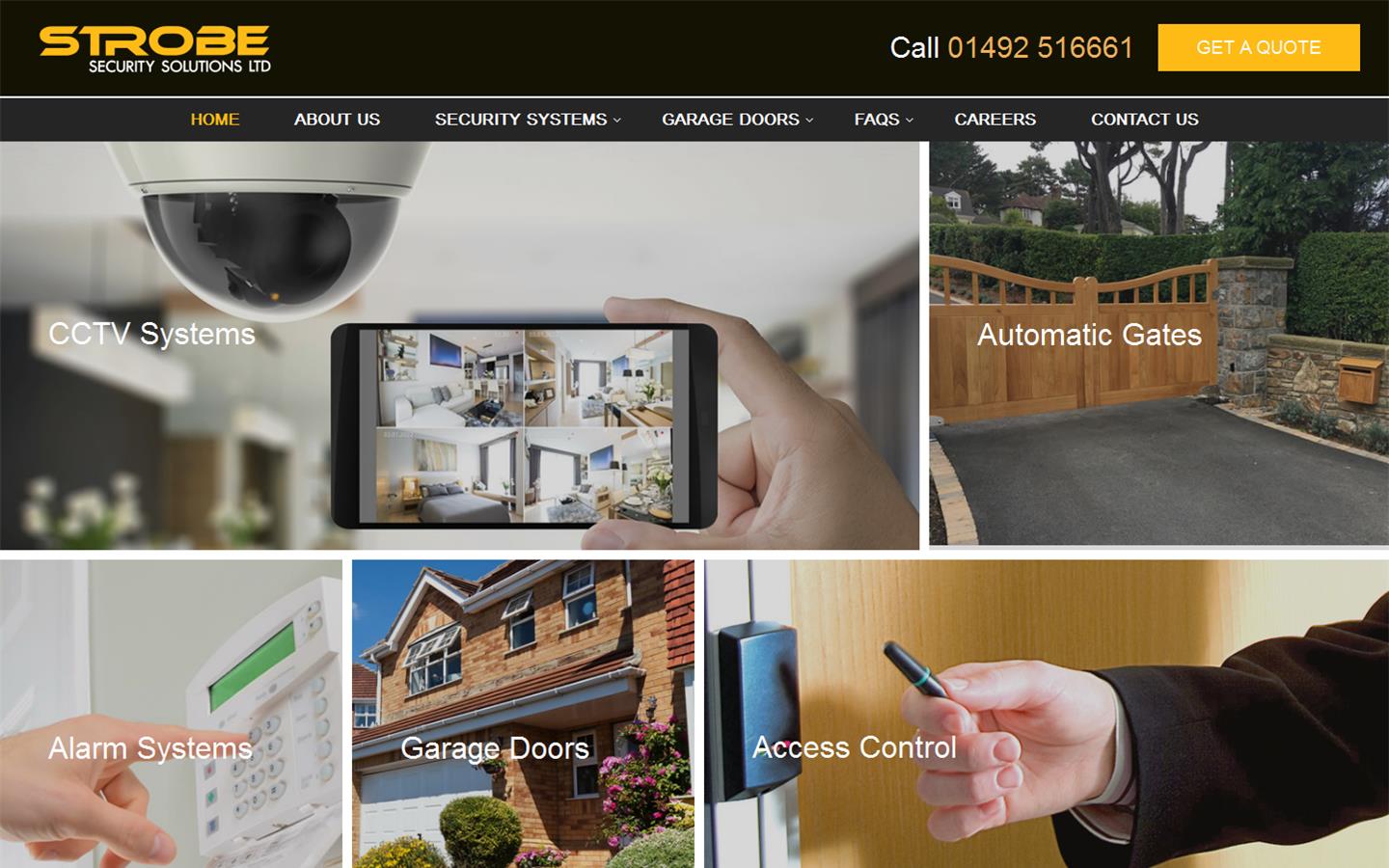 Strobe Security Solutions Ltd Website