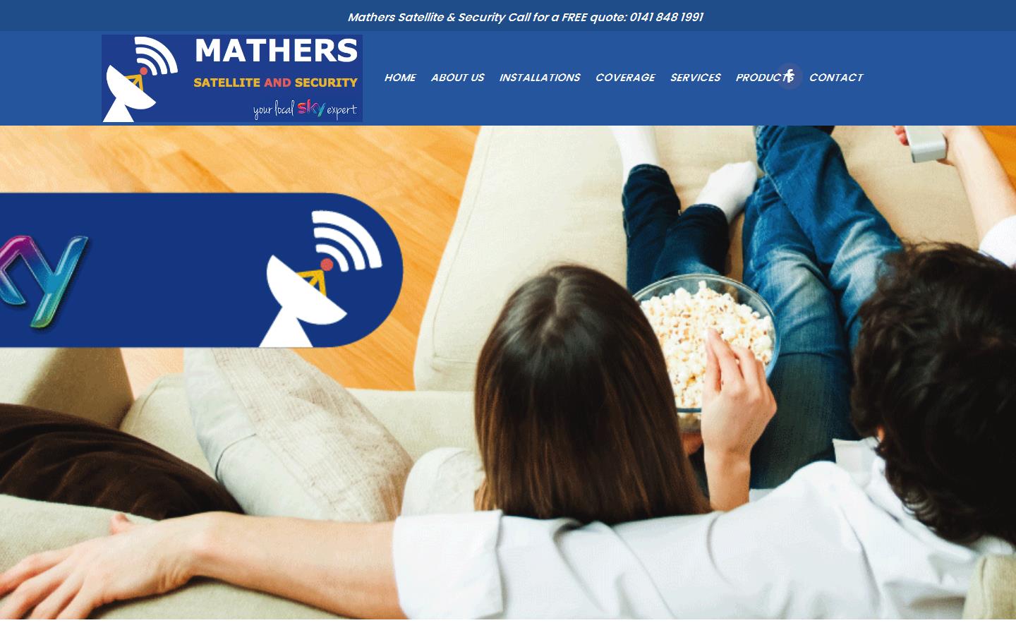 Mathers Satellite & Security Website