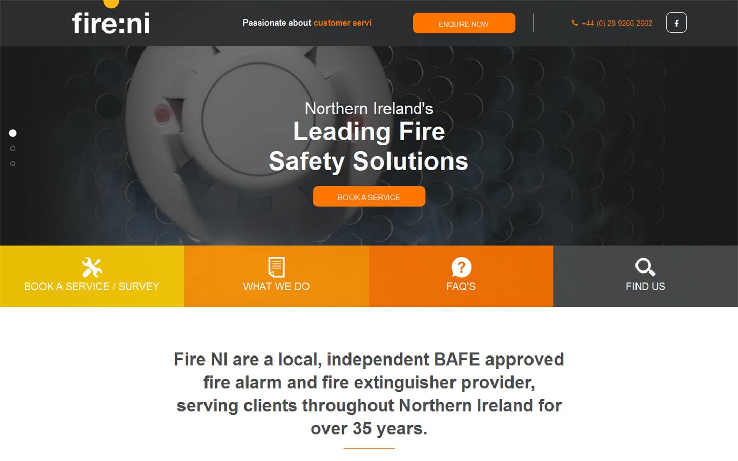 Fire NI Website