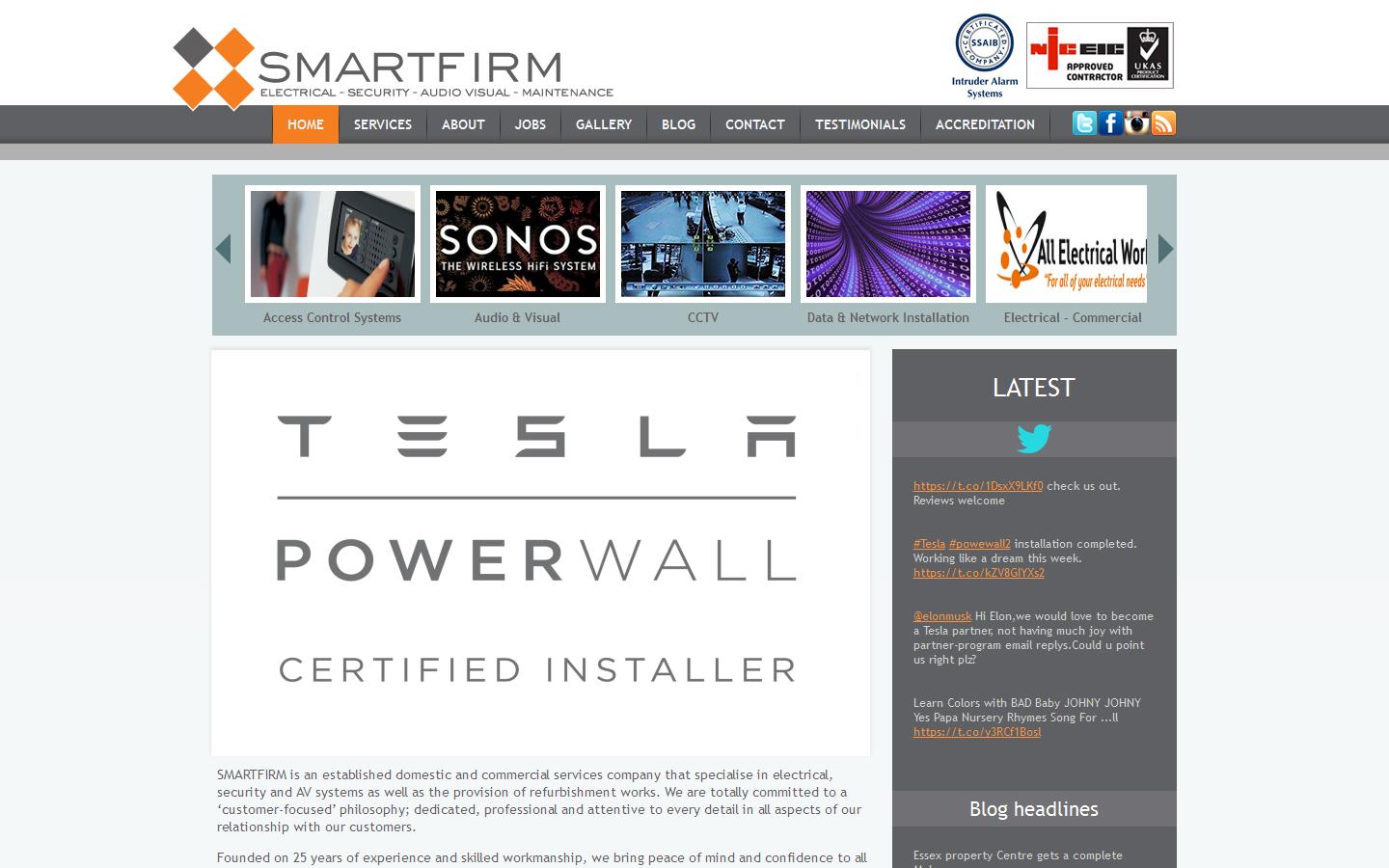 Smart Firm Website