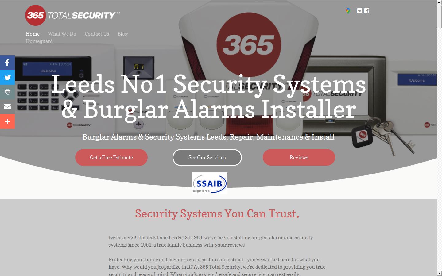 365 Total Security Website