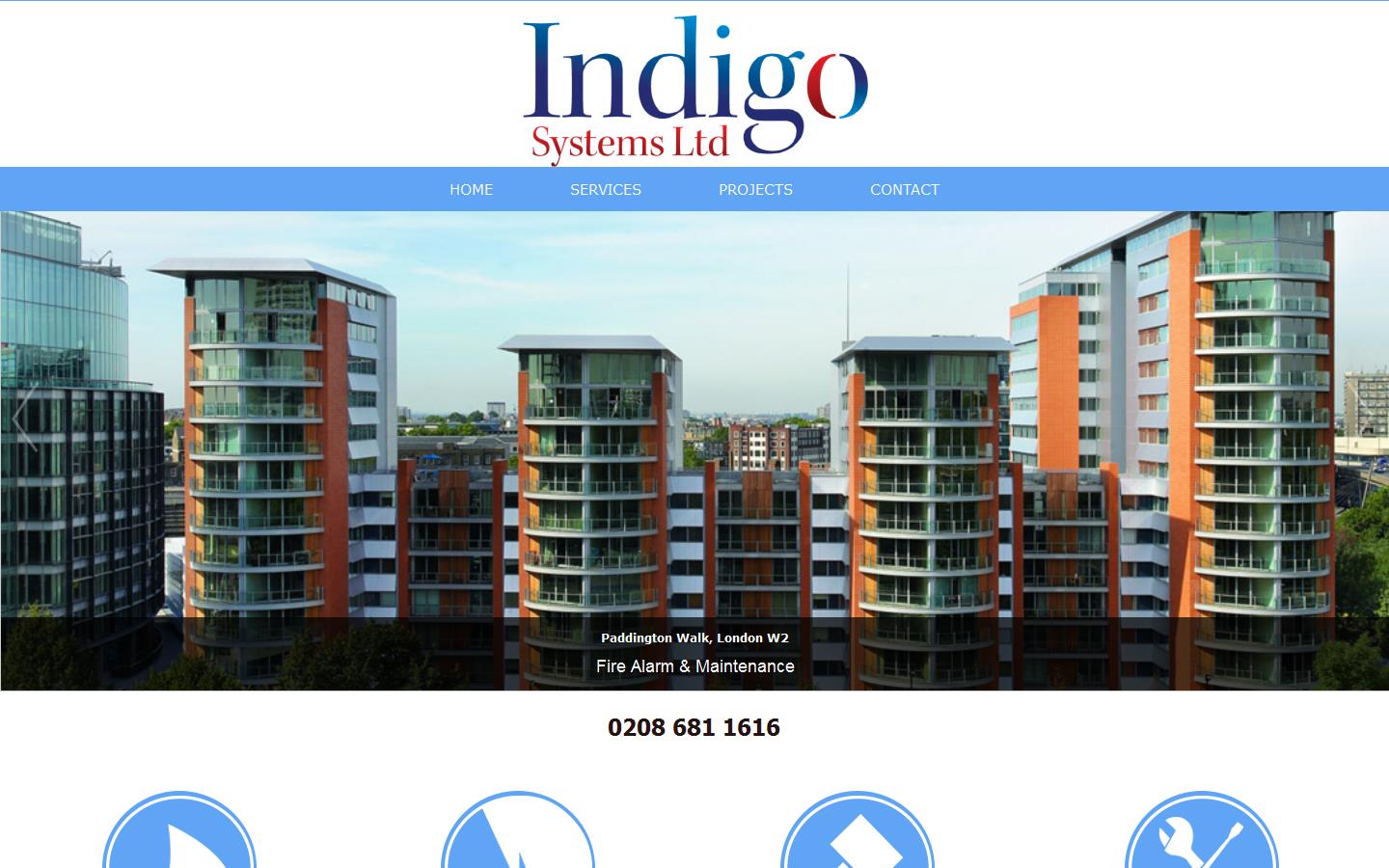 Indigo Systems Ltd Website