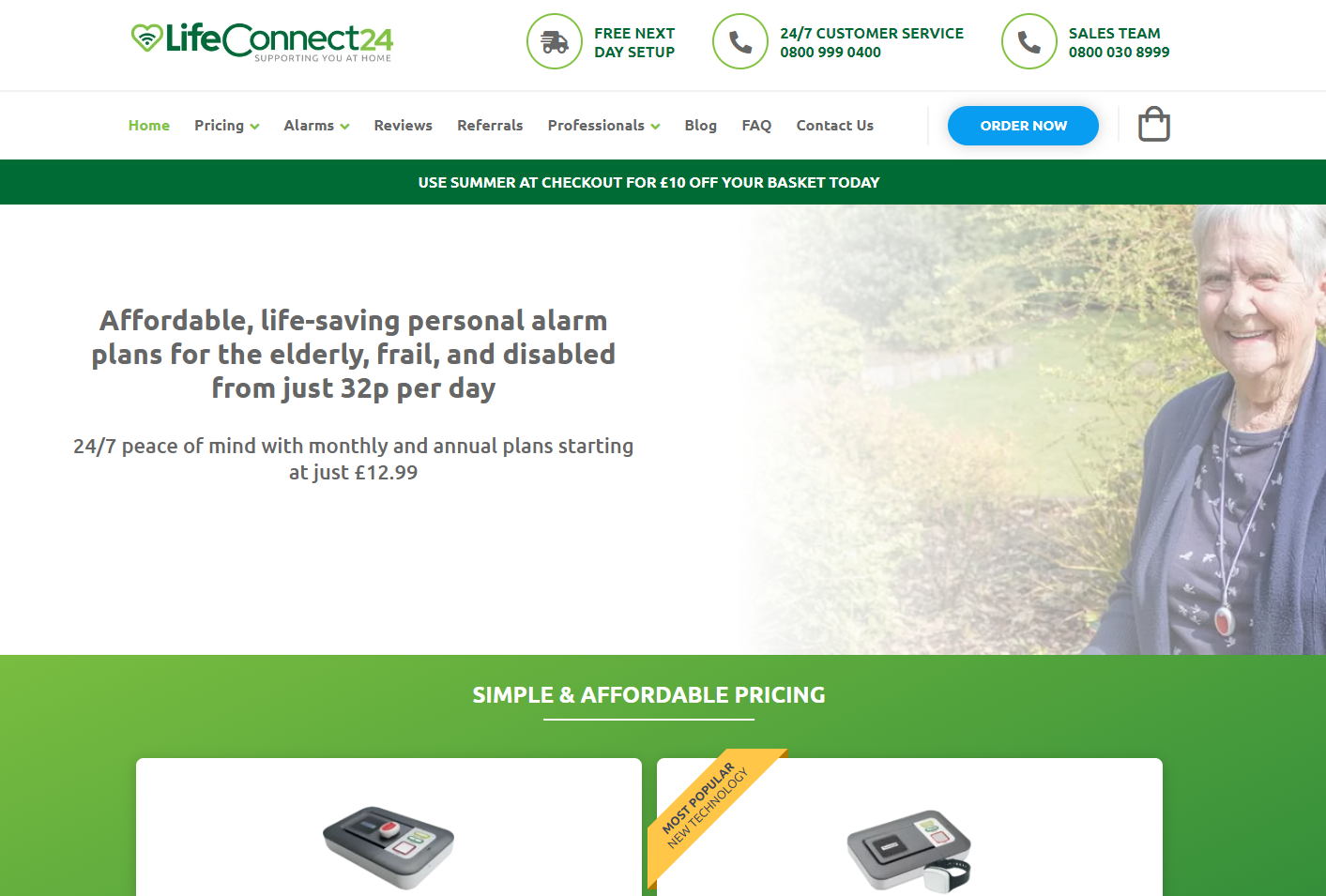 LifeConnect24 Website