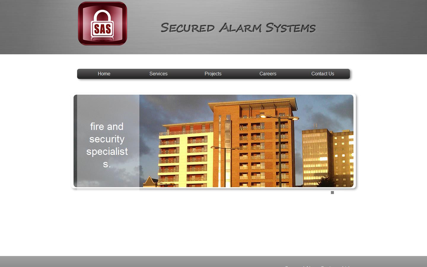 Secured Alarm System Website